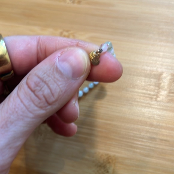 EUC Beatrice Valenzuela Morganite Bracelet 8” - Picture 5 of 7